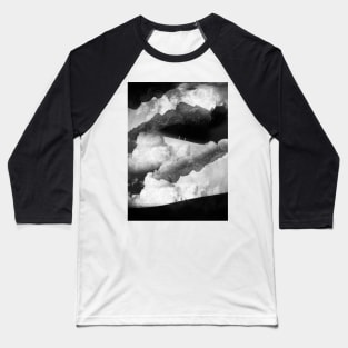 Black and white love landscape Baseball T-Shirt